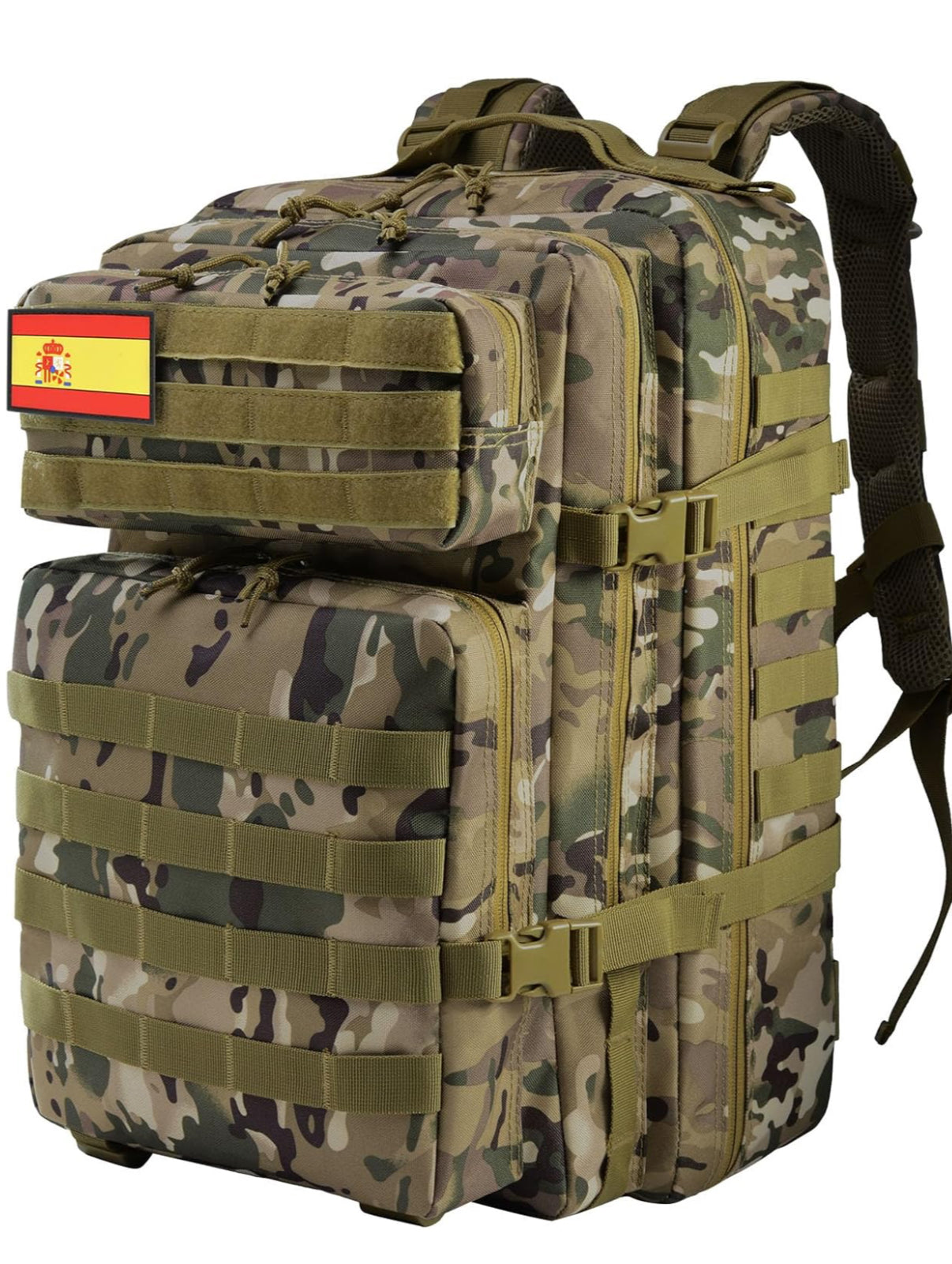Mochila Táctica Militar 45L – Resistente y Multifuncional para Supervivencia, Emergencias, Camping, Senderismo y Uso Diario | Alta Capacidad y Durabilidad