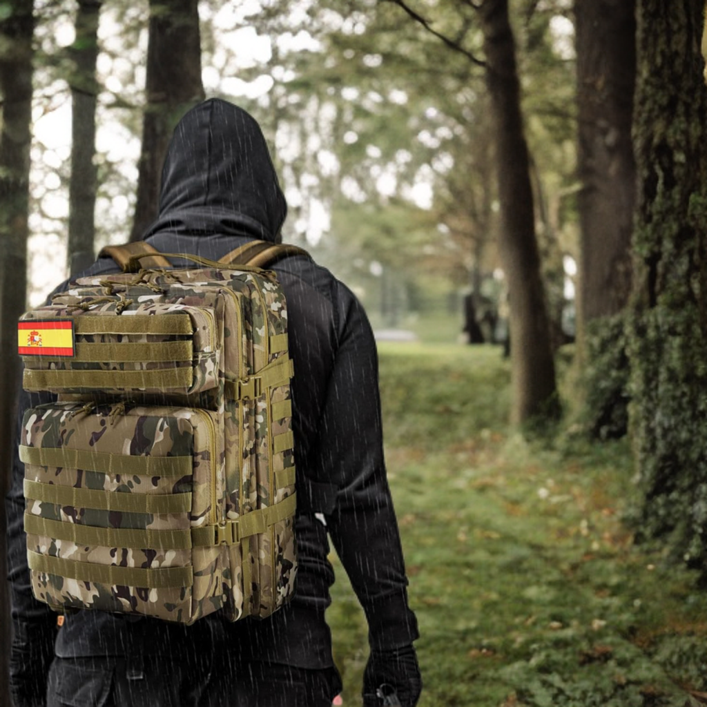 Mochila Táctica Militar 45L – Resistente y Multifuncional para Supervivencia, Emergencias, Camping, Senderismo y Uso Diario | Alta Capacidad y Durabilidad