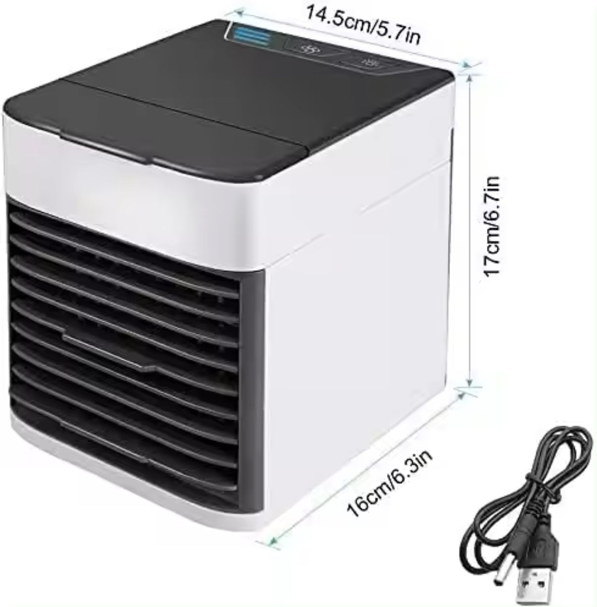 Mini Aire Acondicionado Portátil Arctic Air Ultra – Frío Instantáneo, Humidificador y Purificador 3 en 1 | Ligero, Silencioso y de Bajo Consumo