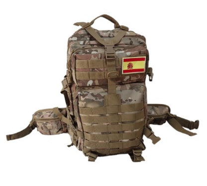 Mochila Táctica Militar 45L – Resistente y Multifuncional para Supervivencia, Emergencias, Camping, Senderismo y Uso Diario | Alta Capacidad y Durabilidad