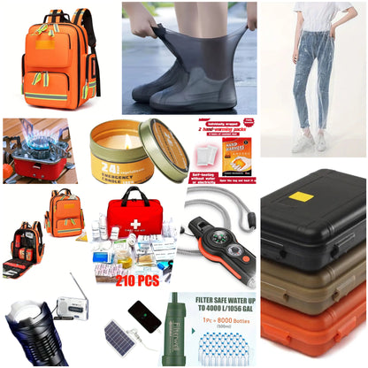 Kit de supervivencia 72h deluxe