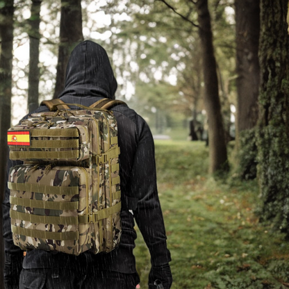 Mochila Táctica Militar 45L – Resistente y Multifuncional para Supervivencia, Emergencias, Camping, Senderismo y Uso Diario | Alta Capacidad y Durabilidad