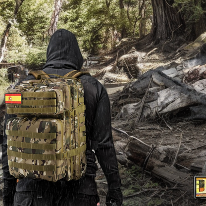 Mochila Táctica Militar 45L – Resistente y Multifuncional para Supervivencia, Emergencias, Camping, Senderismo y Uso Diario | Alta Capacidad y Durabilidad